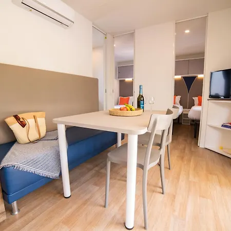 Estivo Premium Deluxe Mobile Homes On Camping Del Sole Village Iseo Exterior foto